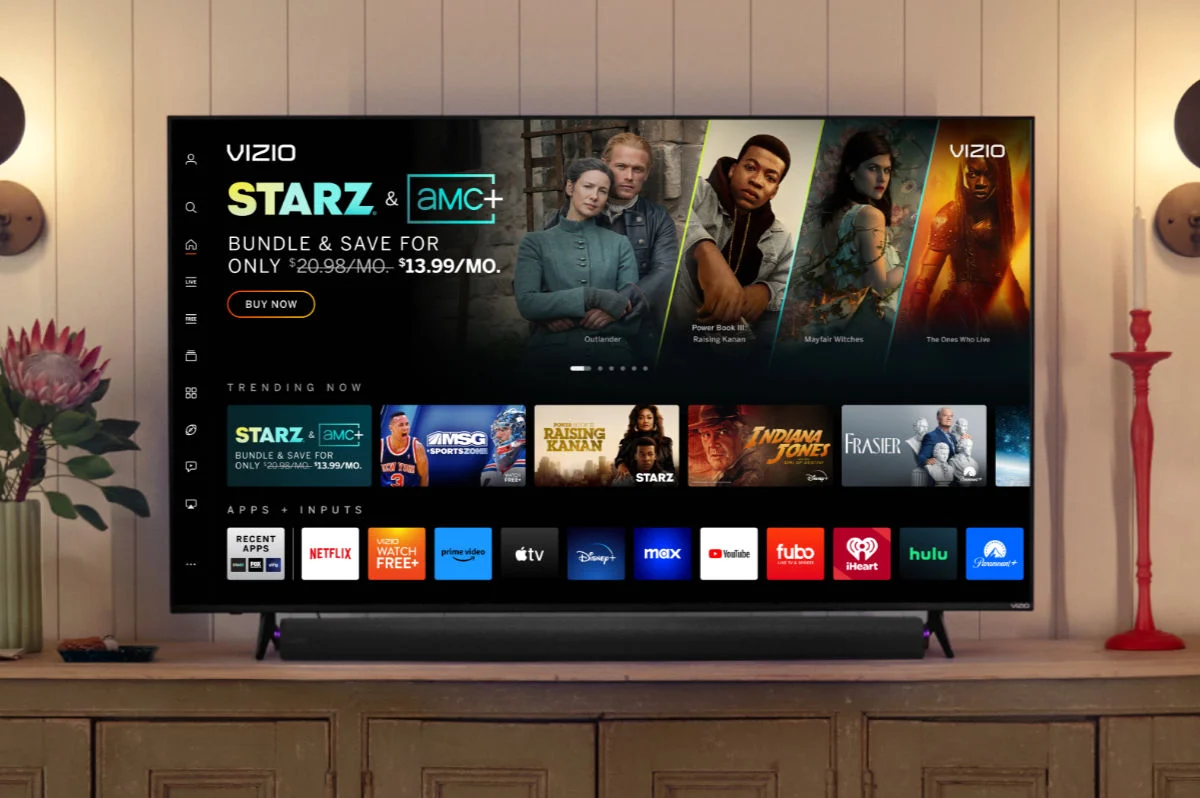 VIZIO 推出 STARZ 和 AMC+ 捆綁優惠